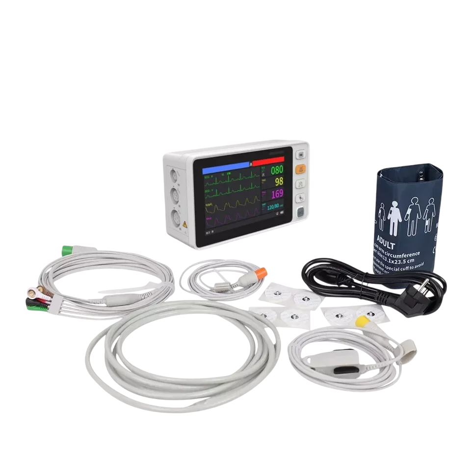 Monitor de paciente de signos vitales CMS1000 de 5"