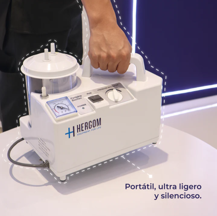 Aspirador de Flemas y Secreciones portátil de 18 L x minuto.