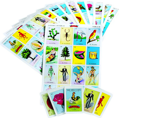 LOTERIA GALLO 10 TABLAS