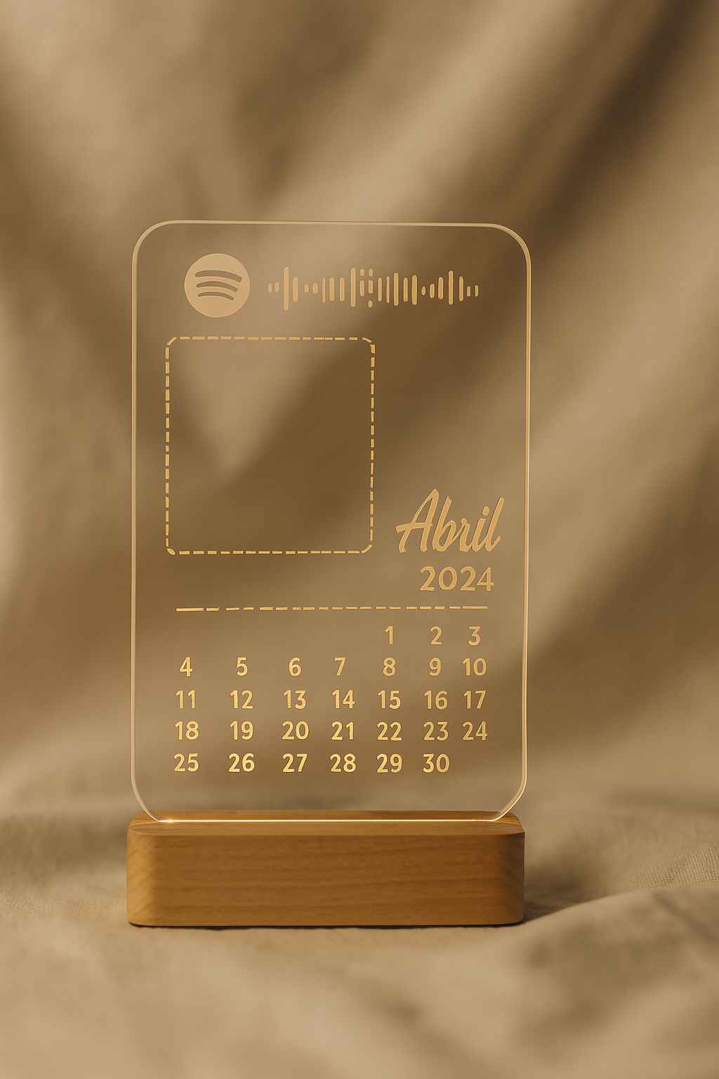 Lámpara Calendario