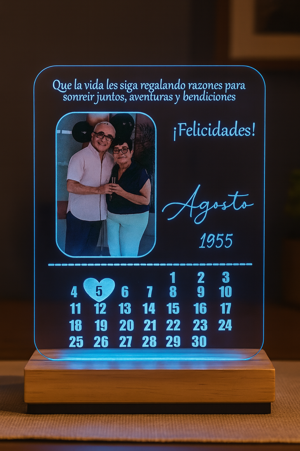 Lámpara Calendario