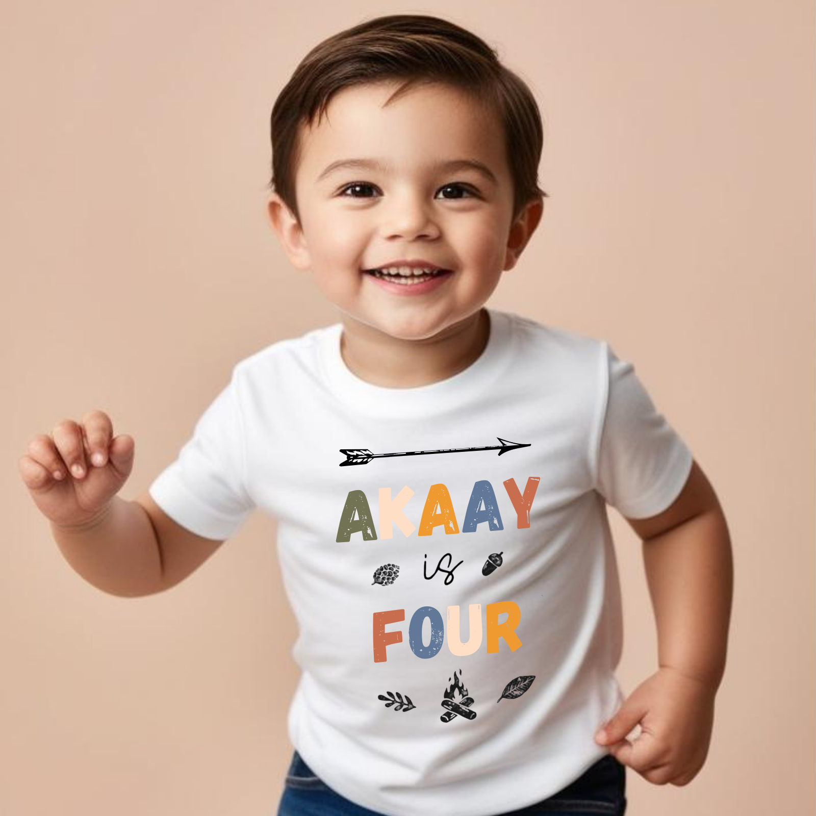 "Wild Birthday Adventure Tee – Personalized for Any Age"