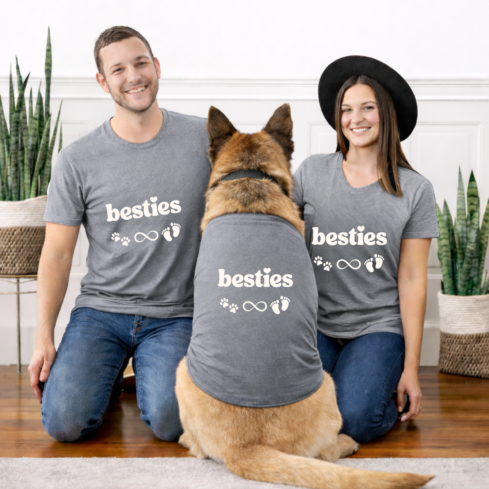 Besties Matching Shirts for Dog & Pet Parents