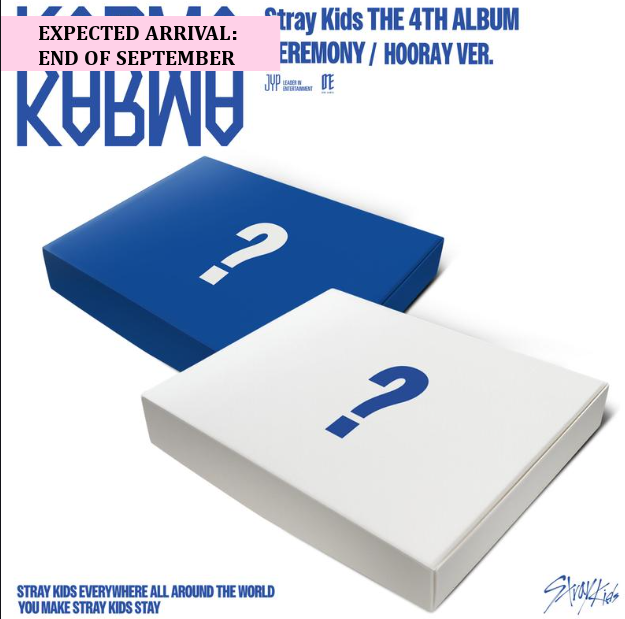 [PRE-ORDER]Stray Kids Karma -Hooray Ver.