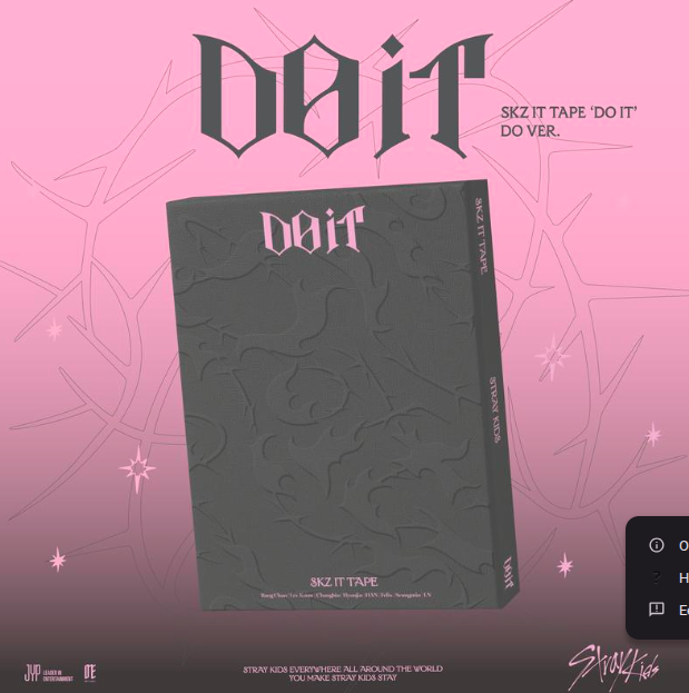 SKZ IT TAPE 'Do It' -Do Ver.