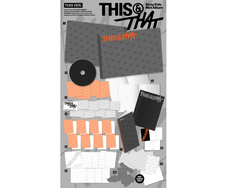 [PRE-ORDER] Stray Kids - 10th Mini Album [THIS & THAT] + Pre-order Benefit