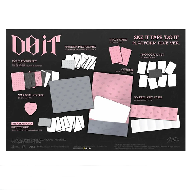 [PRE-ORDER] SKZ IT TAPE 'Do It' -Platform PLVE Ver.