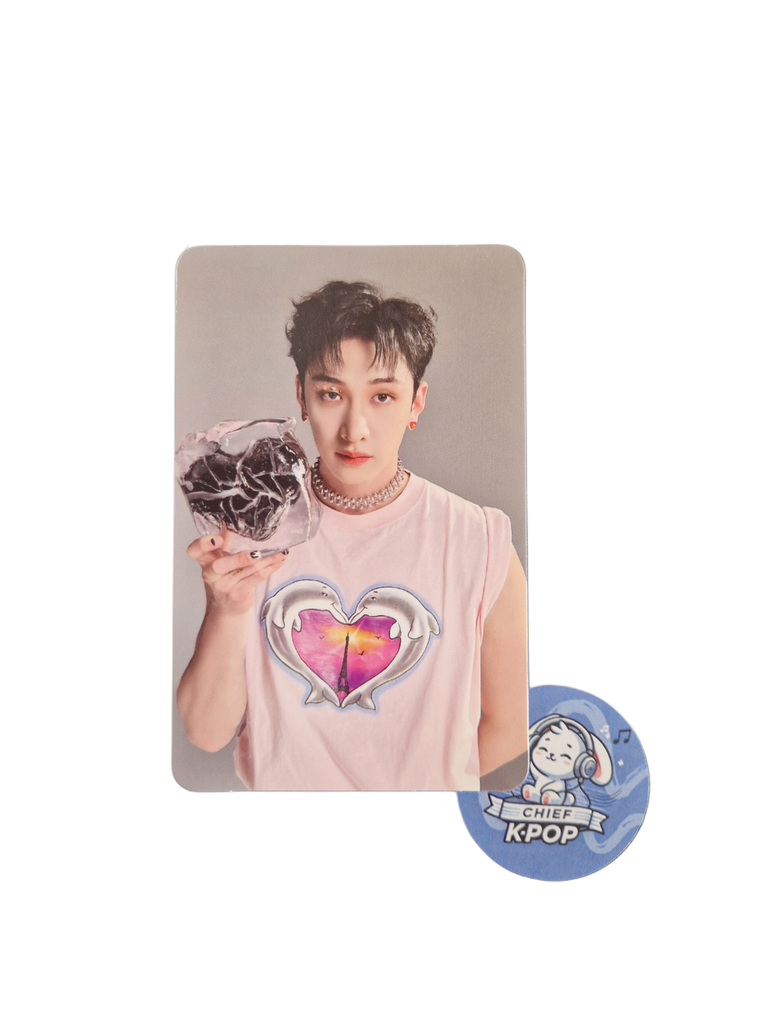 Stray Kids Bang Chan Maxident photocard POB