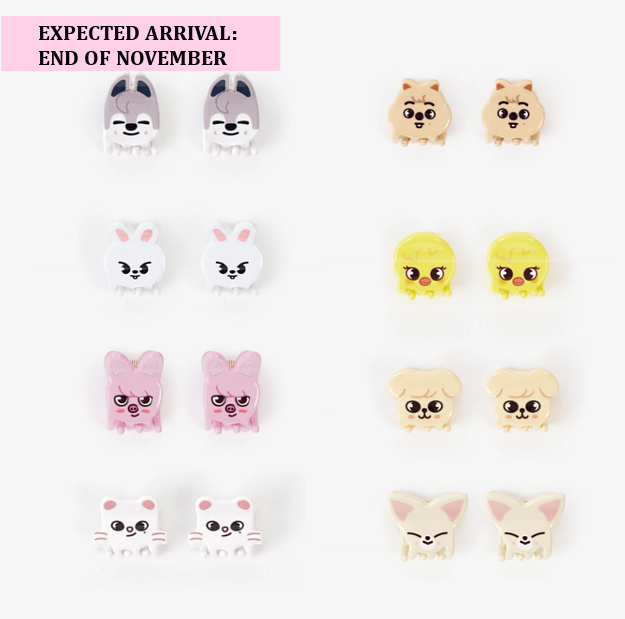 [PRE-ORDER]SKZOO Mini Hair Clip JYP Japan POPUP STORE 2025