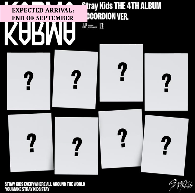 [PRE-ORDER]Stray Kids Karma- Accordion Ver.
