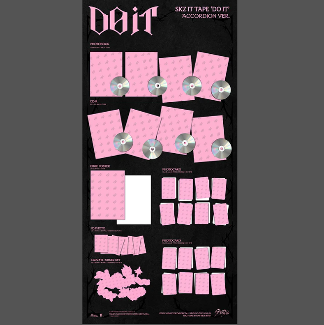 [PRE-ORDER]SKZ IT TAPE 'Do It' Accordion Ver. <With Fansshop POB>