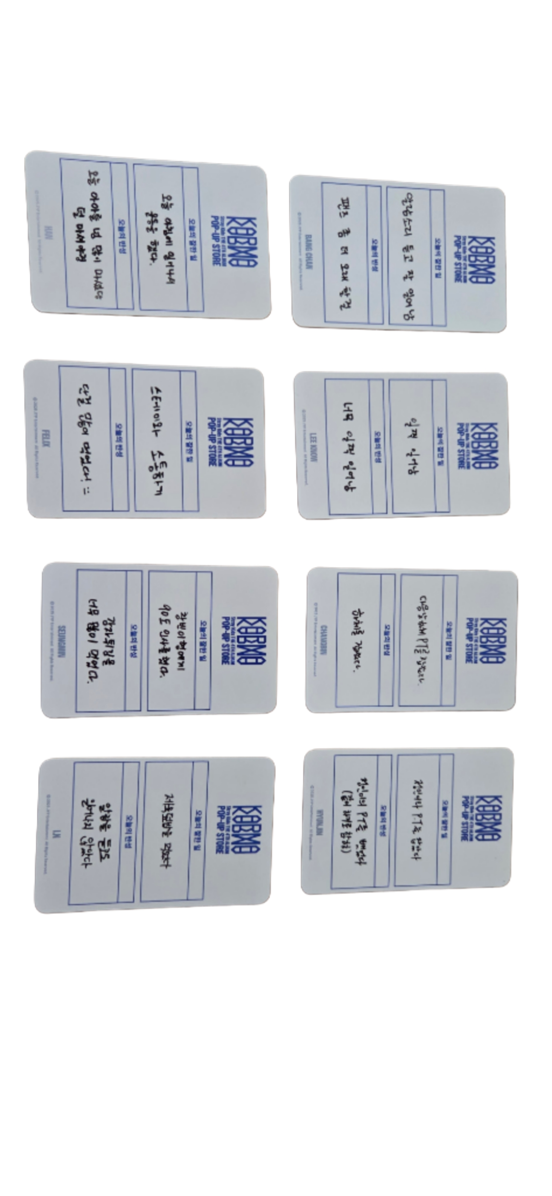 Stray Kids KARMA POP-UP STORE POB