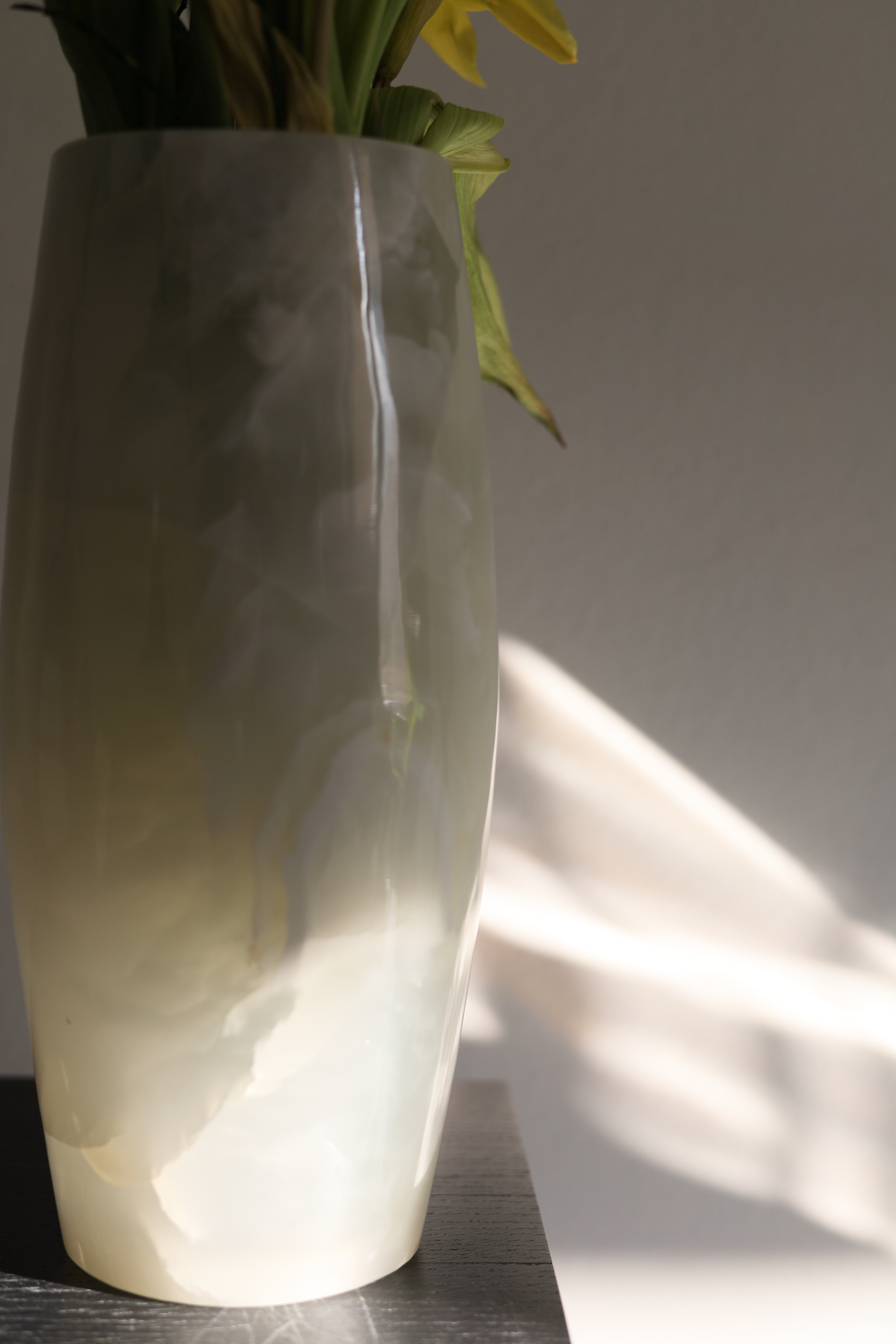 Itzel Goddess Onyx Vase