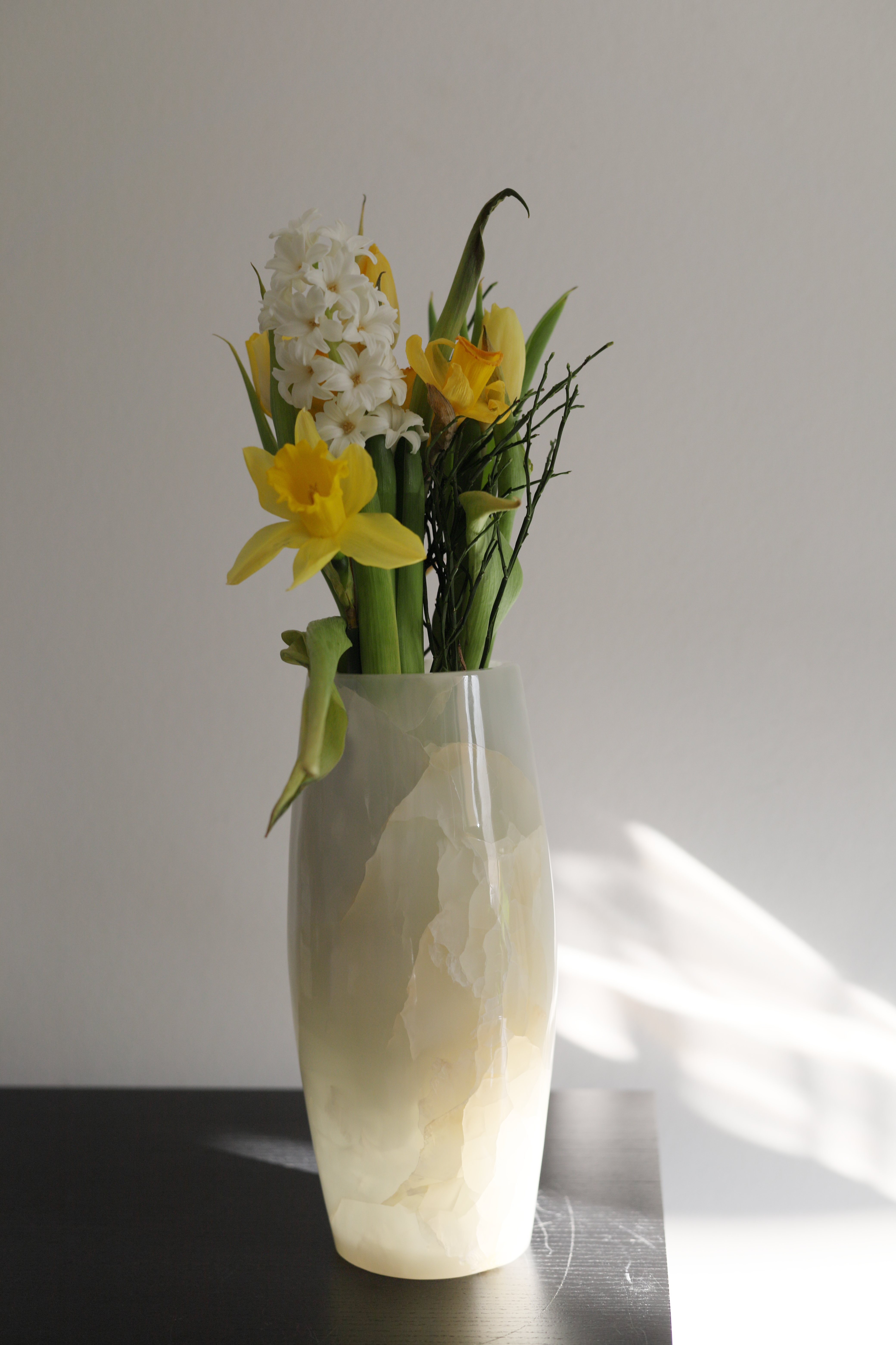 Itzel Goddess Onyx Vase