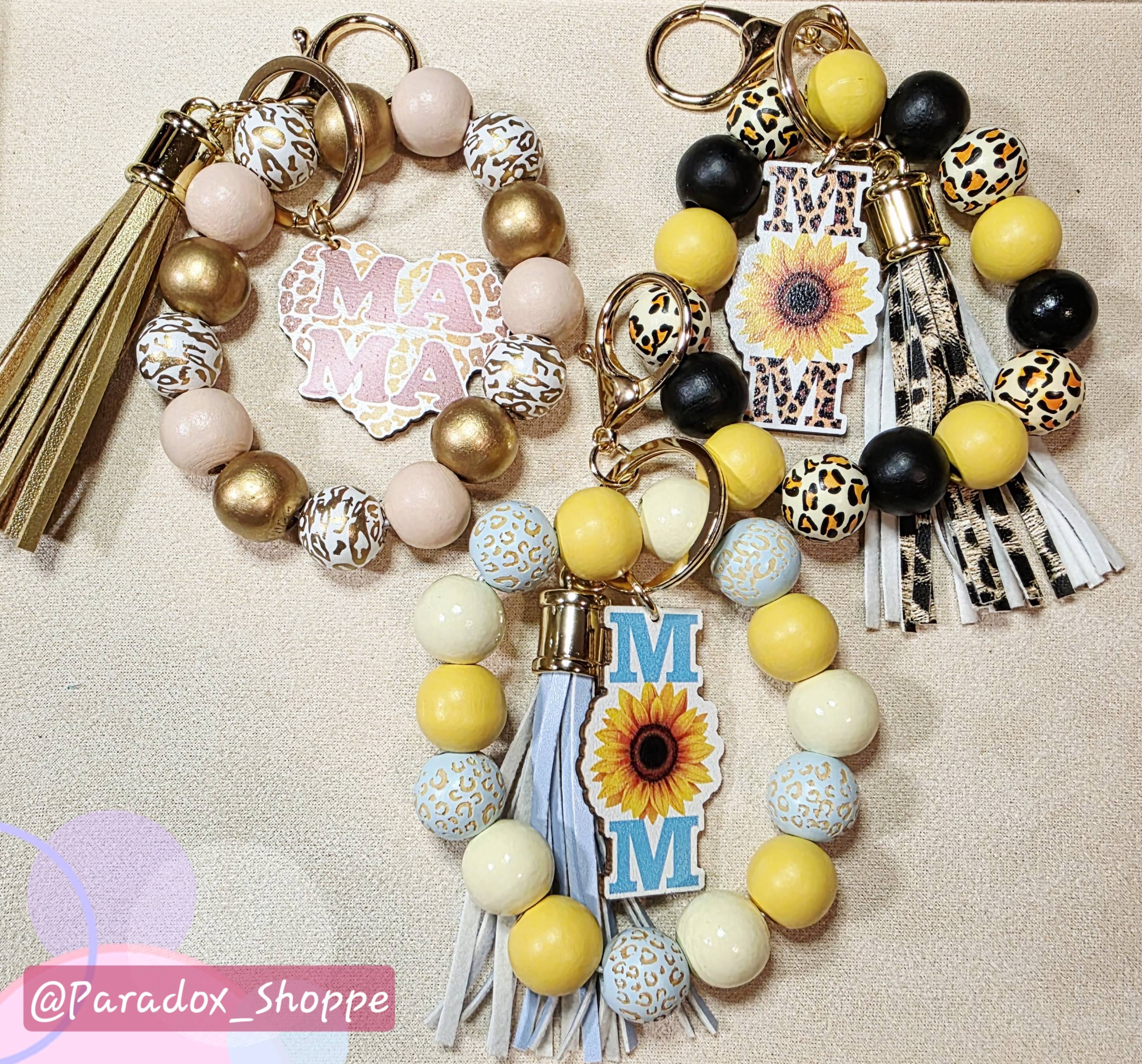 Handmade Wristlet - Keychain