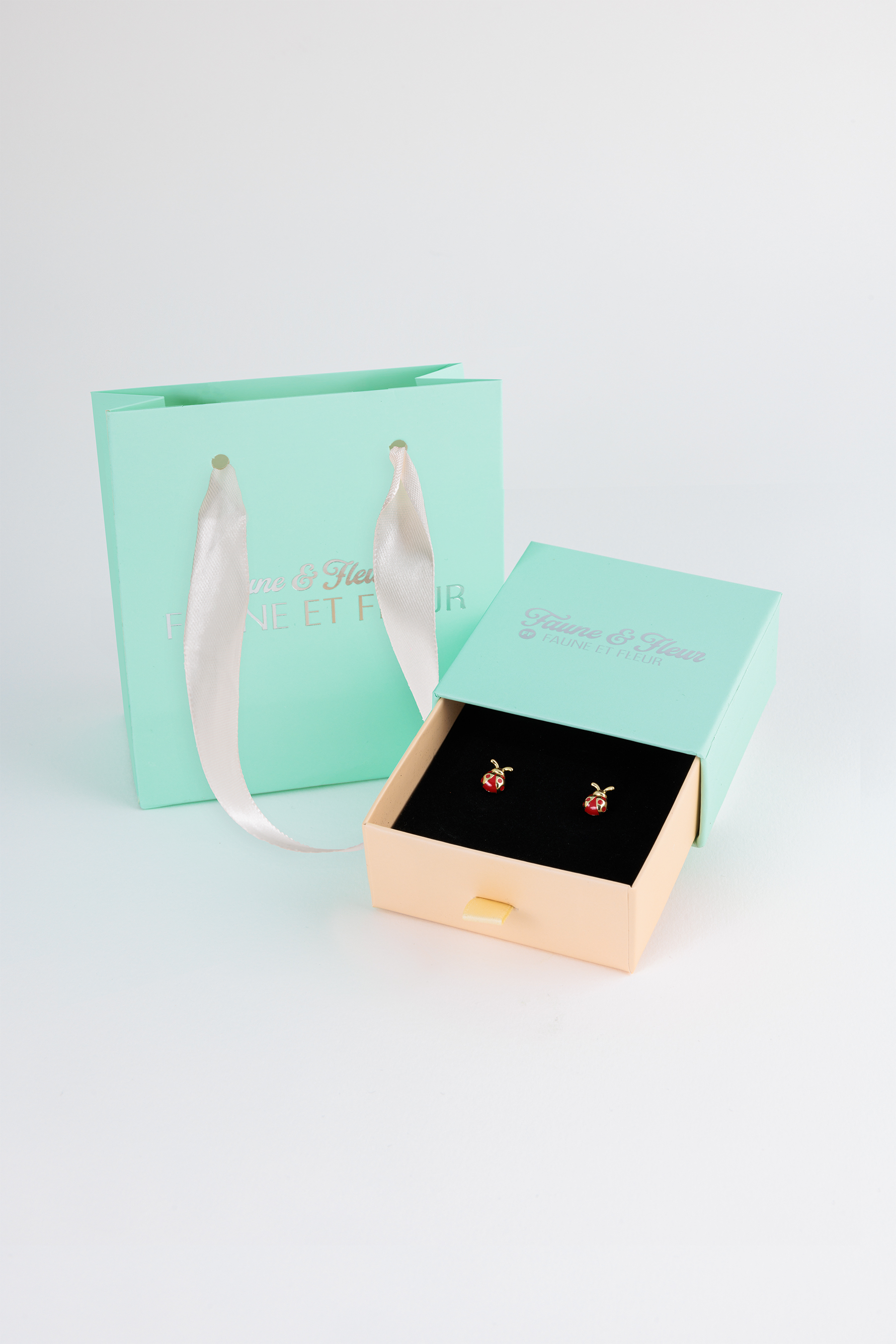 Lieveheersbeestje Oorbellen