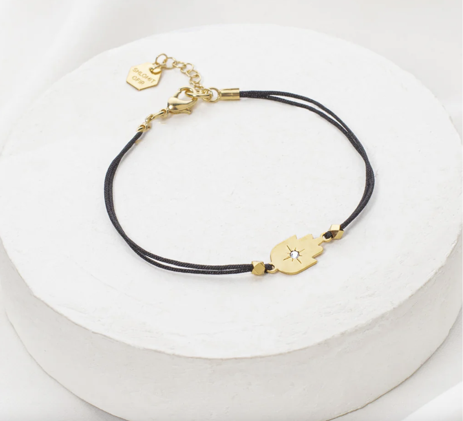 Hamsa On String Bracelet