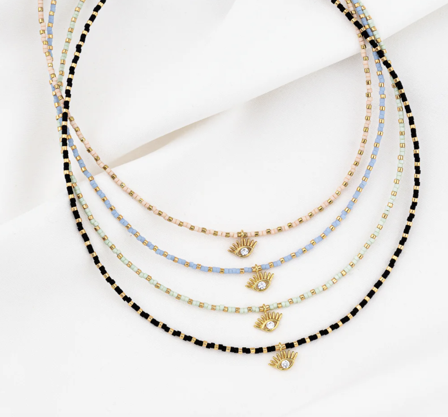 Evie Evil Eye Necklace