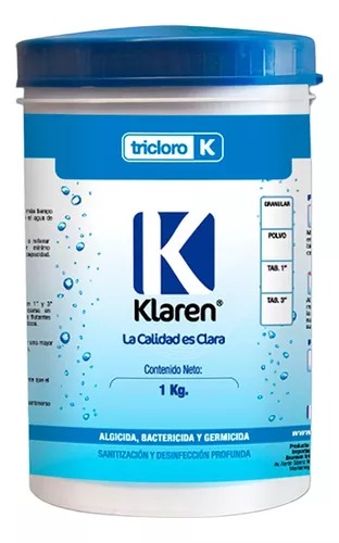 Klaren  Tricloro granular 1kg