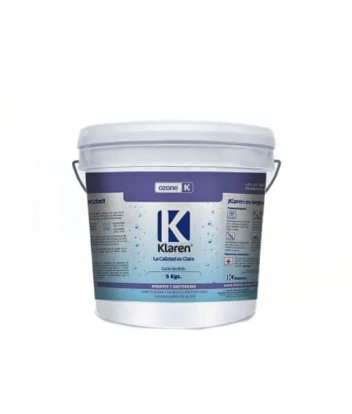 Klaren Ozone oxidante y bacterizida 5kg