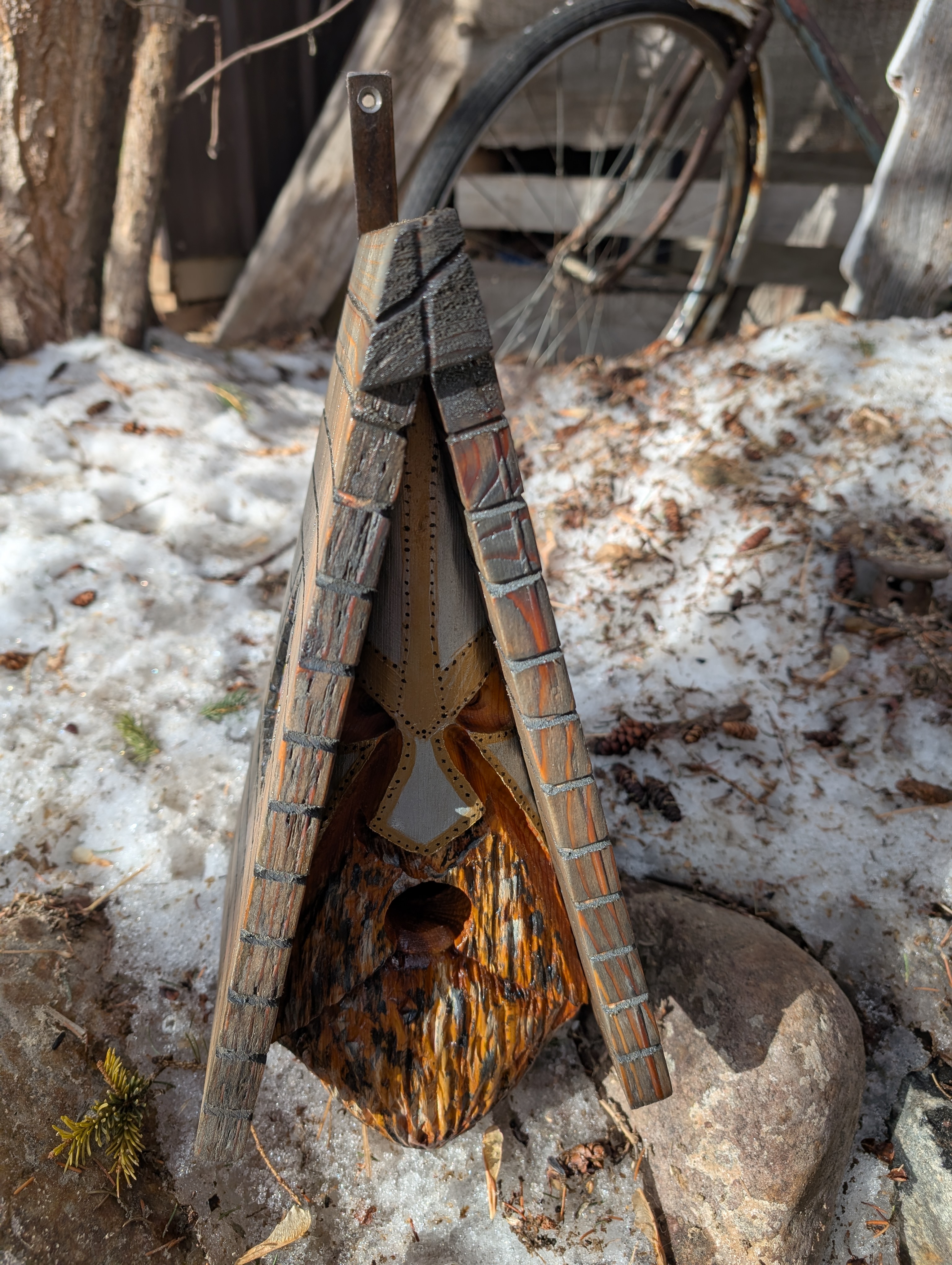 The Knight Cedar Birdhouse