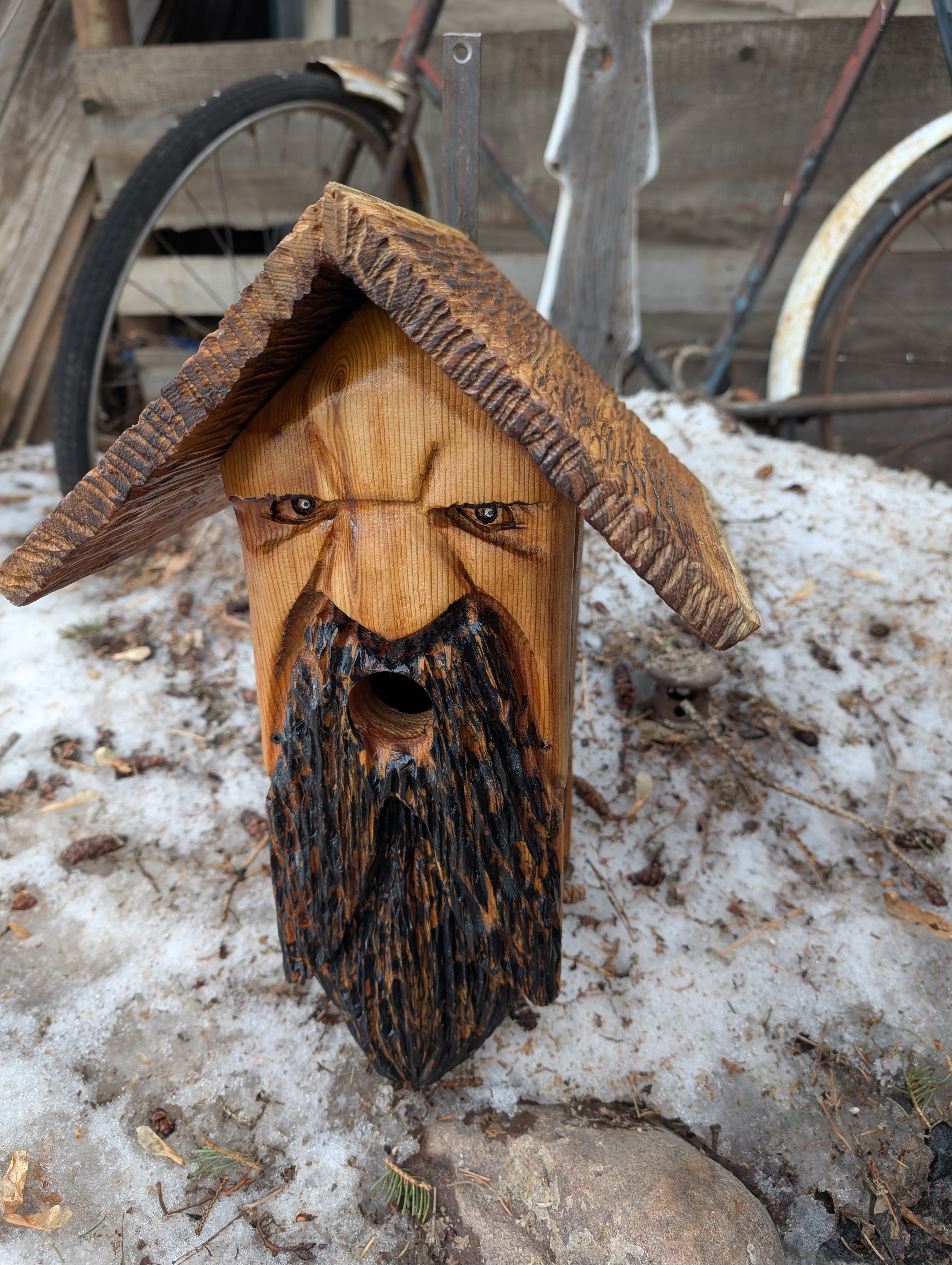 Gimli Handcrafted Cedar Birdhouse