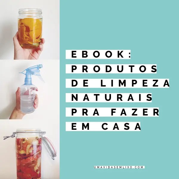 Produtos de limpeza naturais