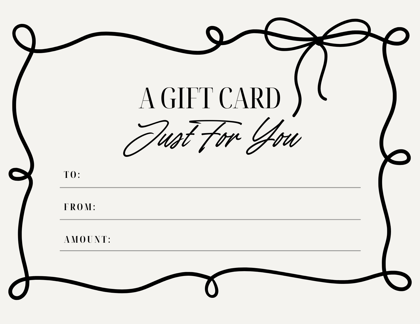Twinz PRG Gift Card