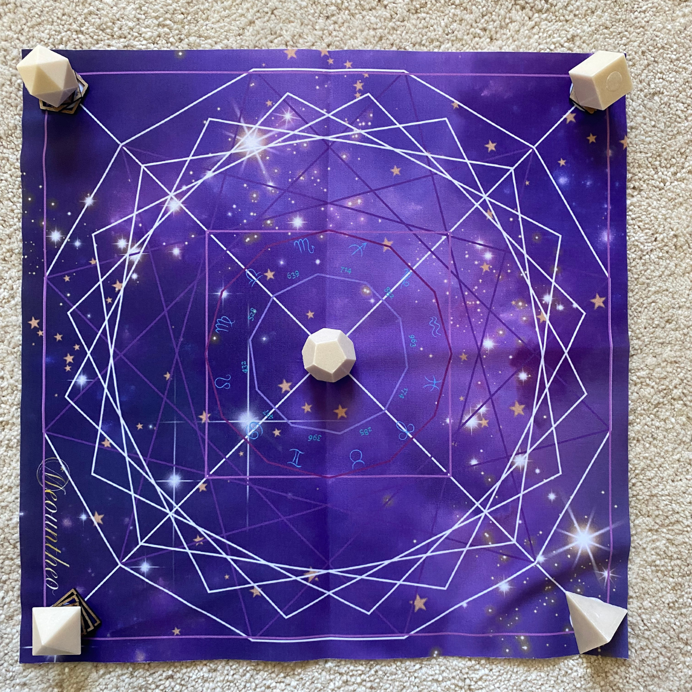 Coffret de Solides de Platon 432 Hz