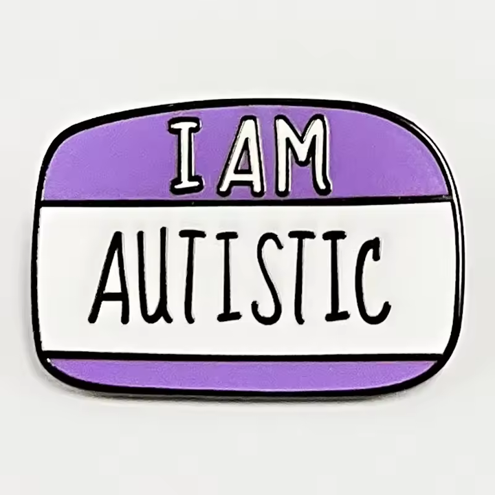 PIN 'I Am Autistic'