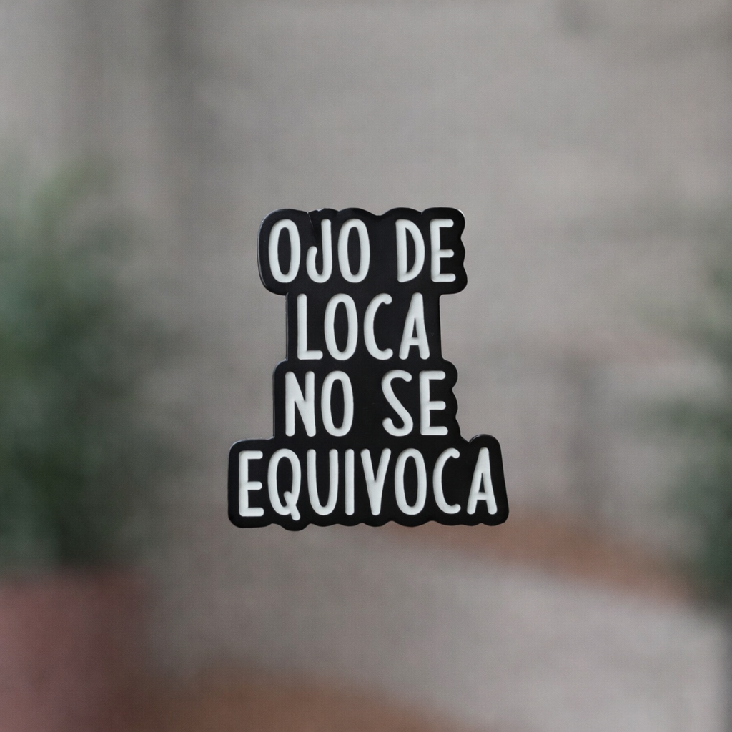 Pin Ojo de loca