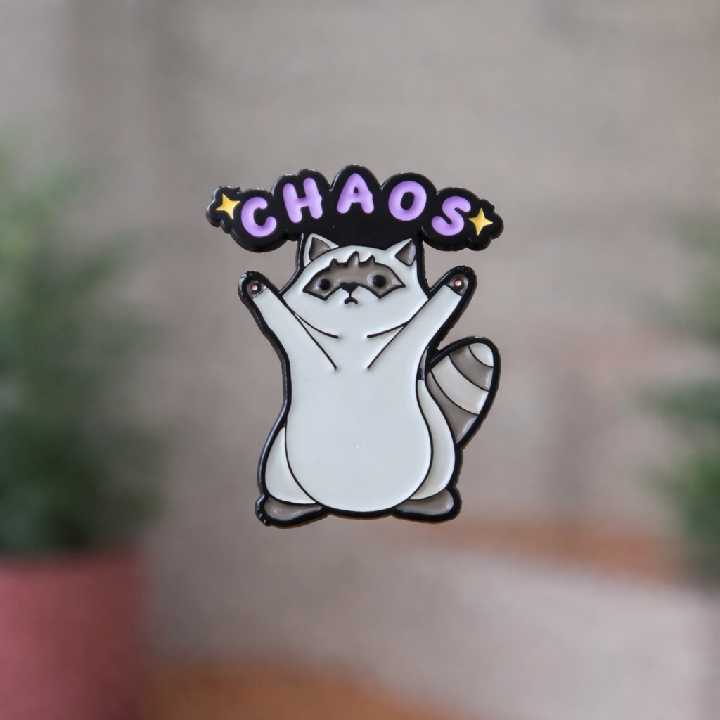 Pin Chaos Mapache