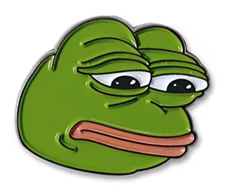 Pin Sad Pepe Frog