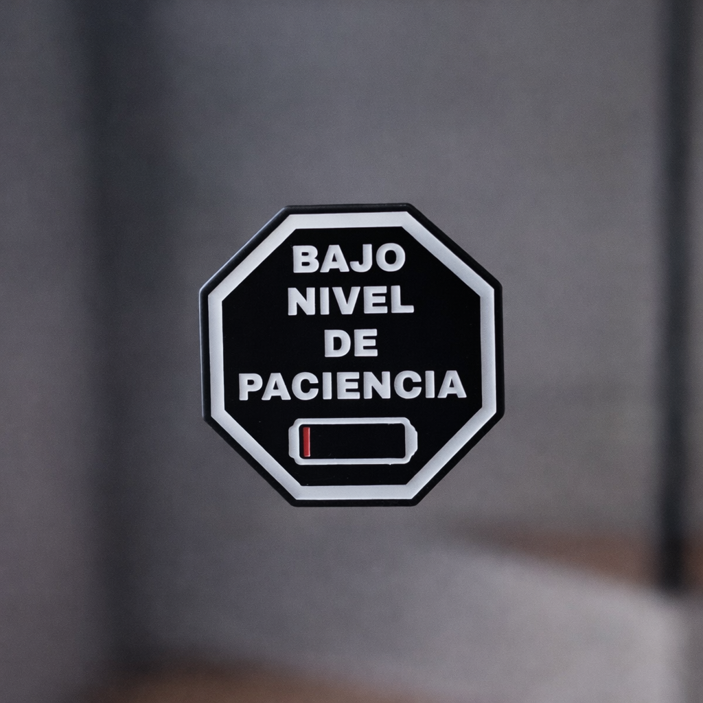Pin Bajo paciencia