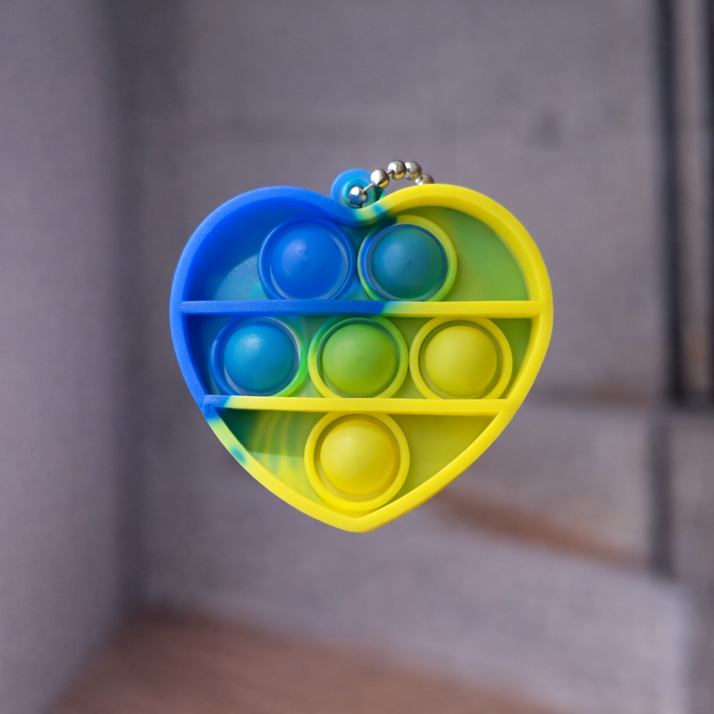 Llavero pop corazón