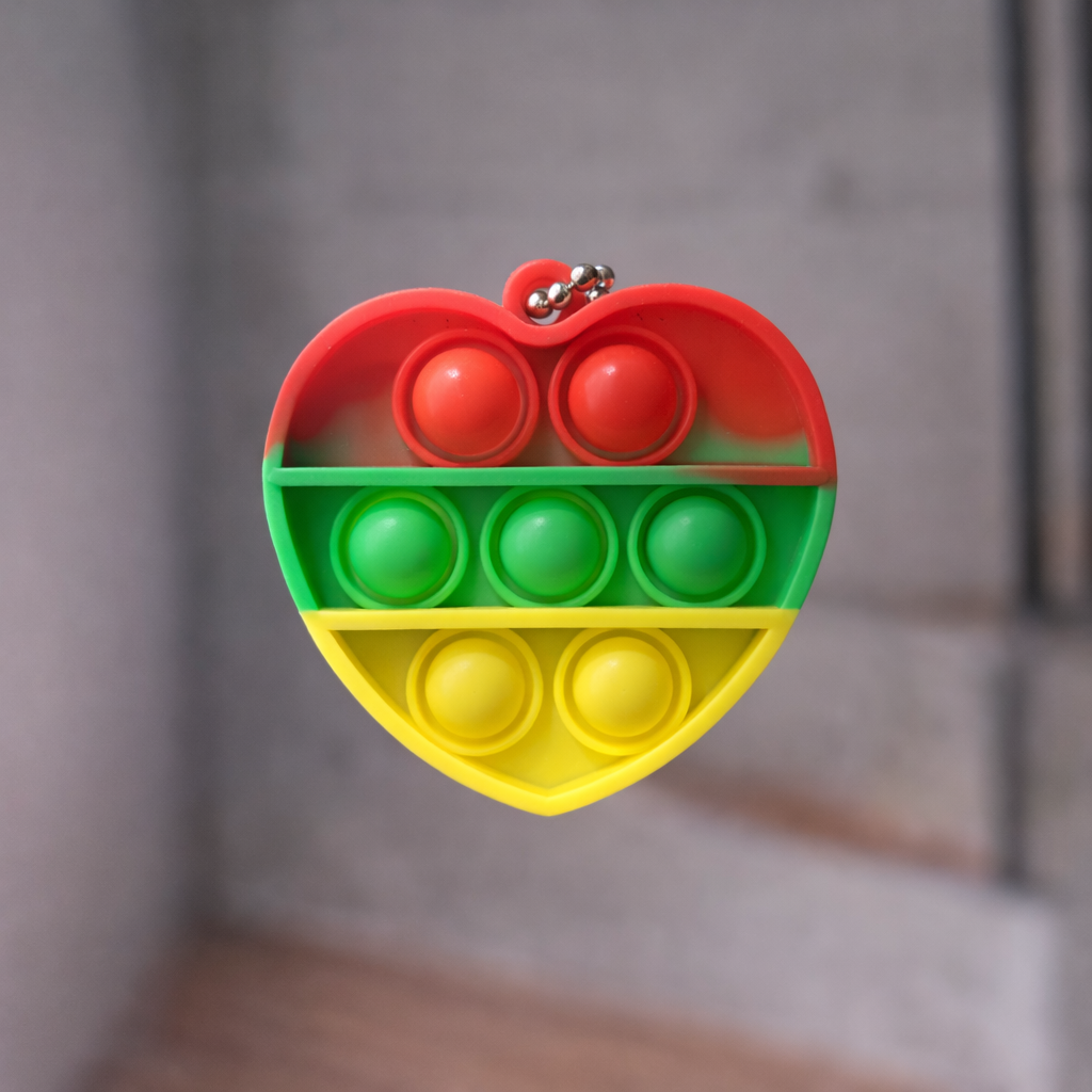 Llavero pop corazón