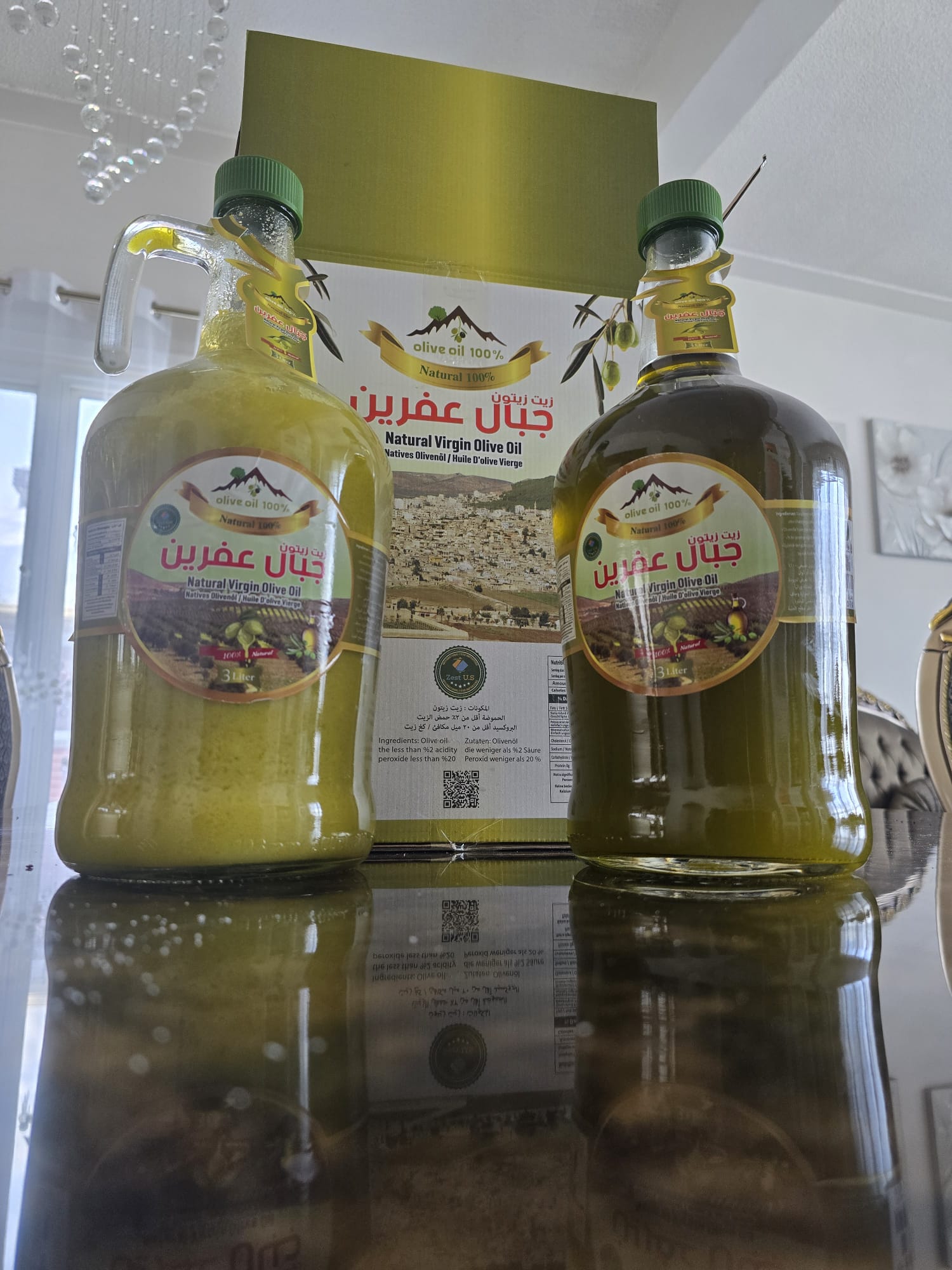 8L - 100% Natural Virgin Olive Oil