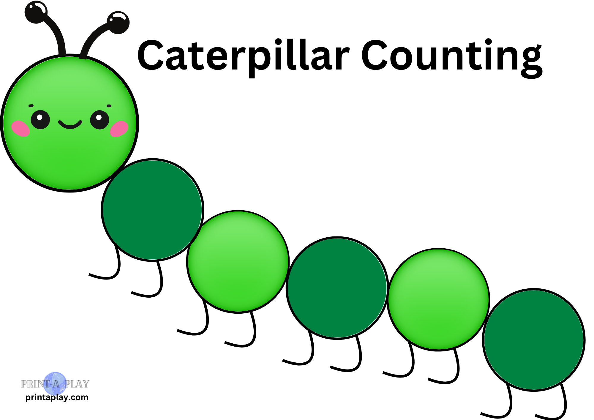 Caterpillar Counting Game