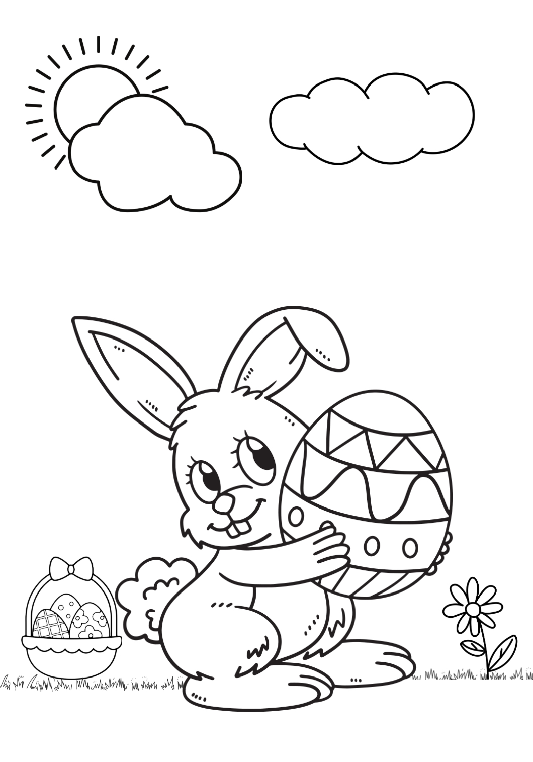 Easter Colouring Pages