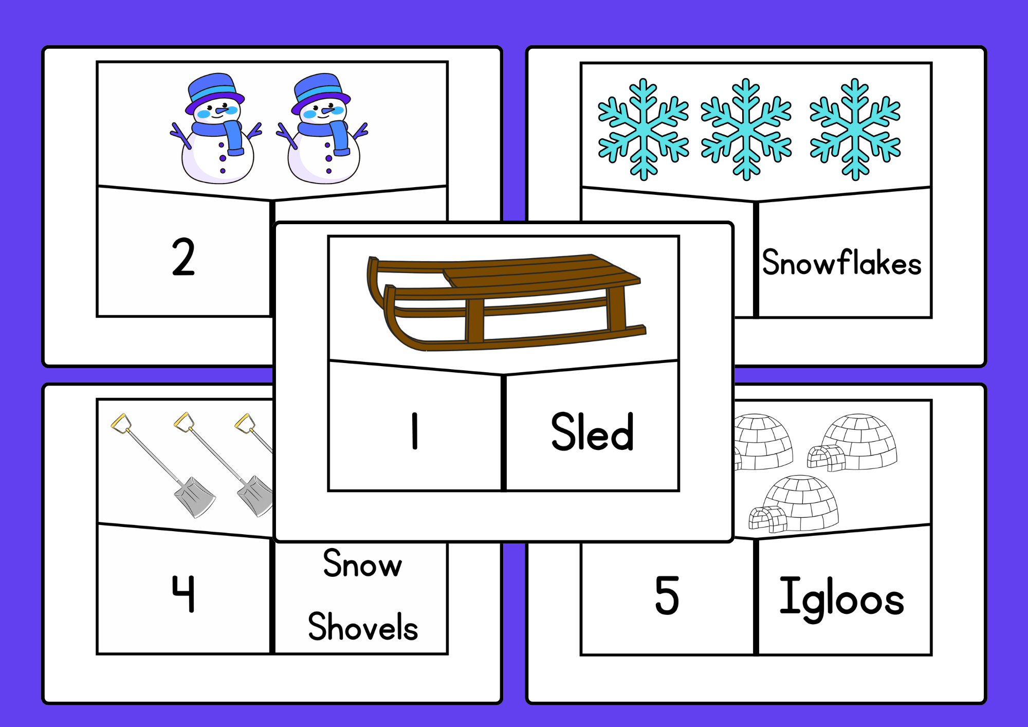 Winter Puzzle Activity