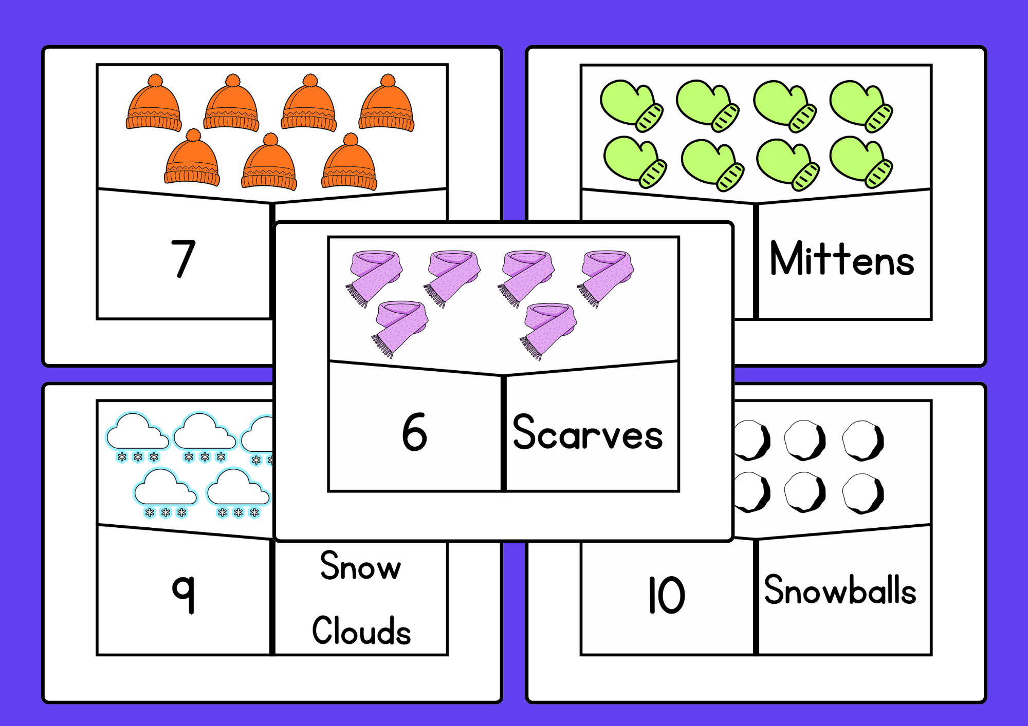 Winter Puzzle Activity 
