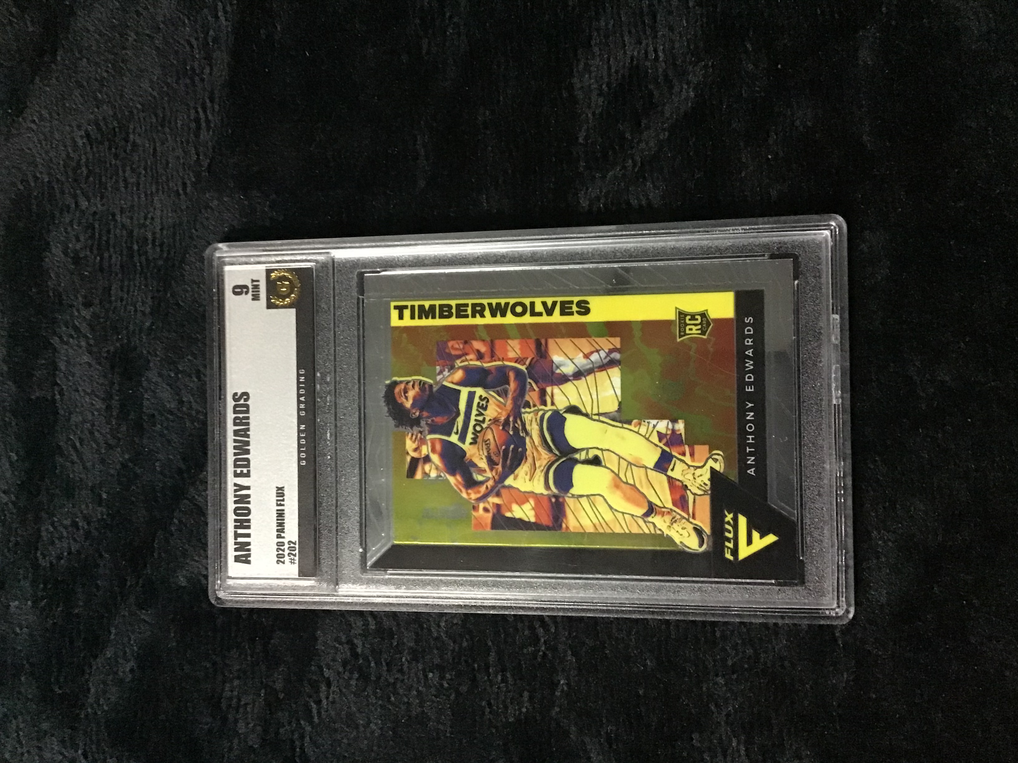 2020 Panini Flux Anthony Edwards RC