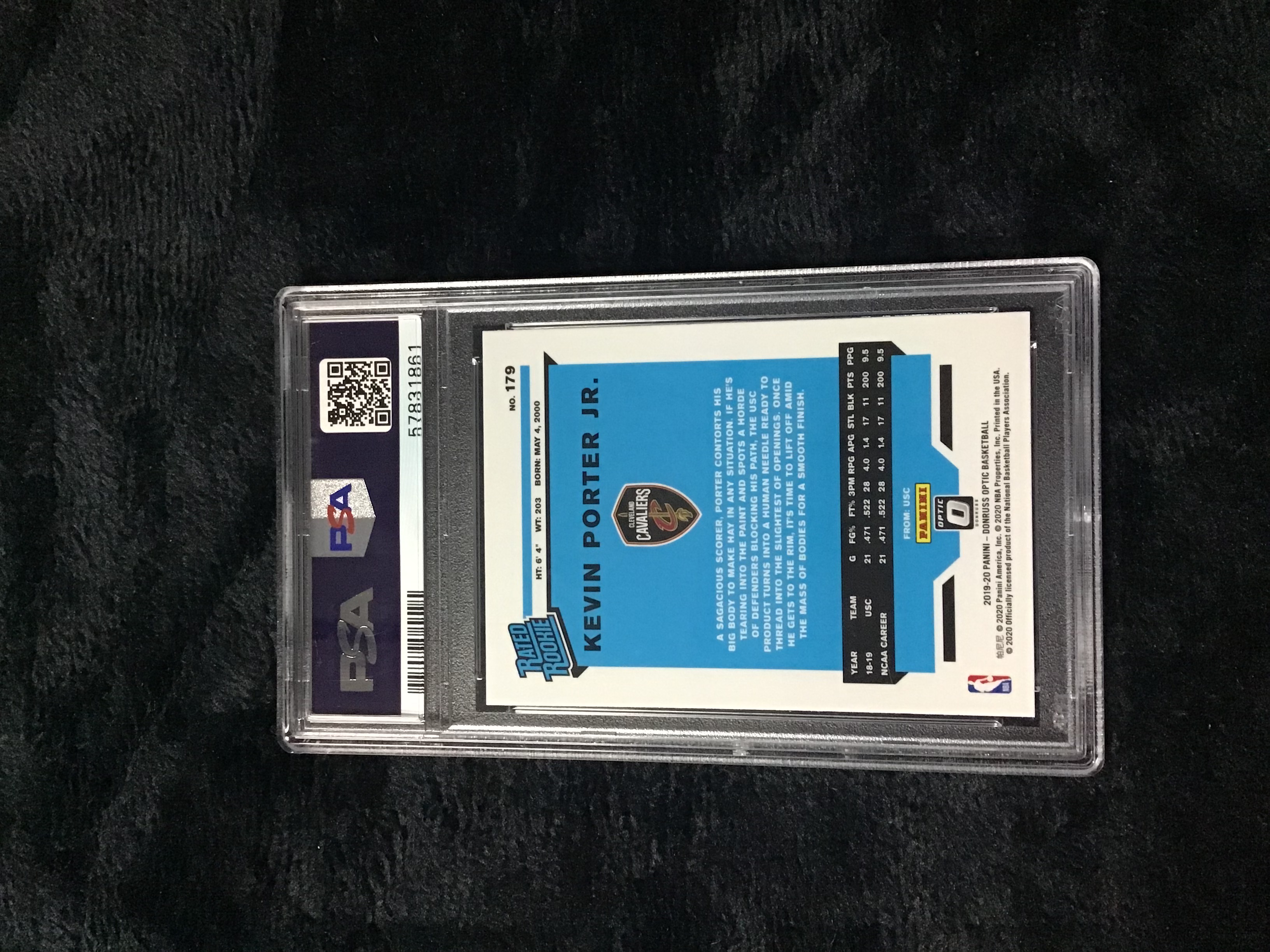 2019 Panini Donross Optic Kevin Porter Jr