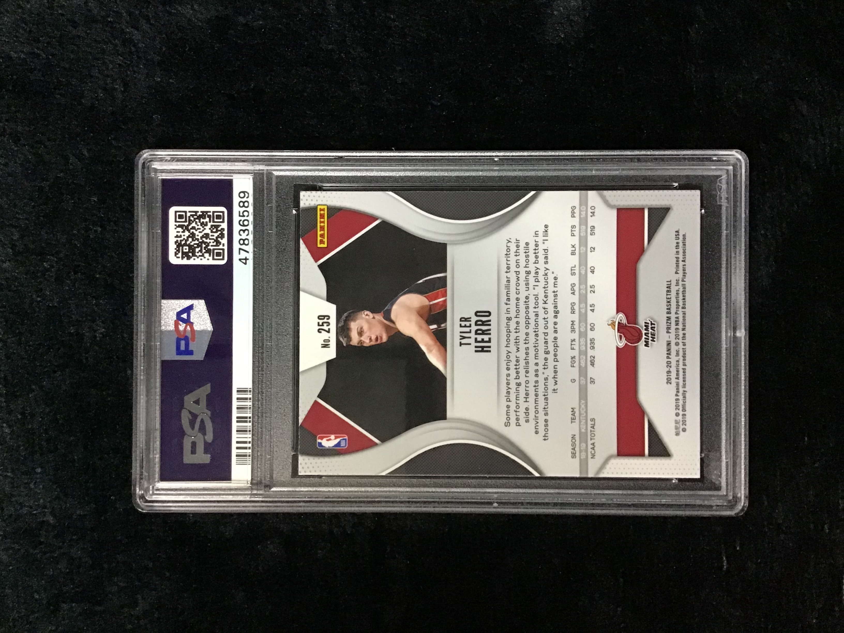 2019 Panini Prizm Tyler Herro