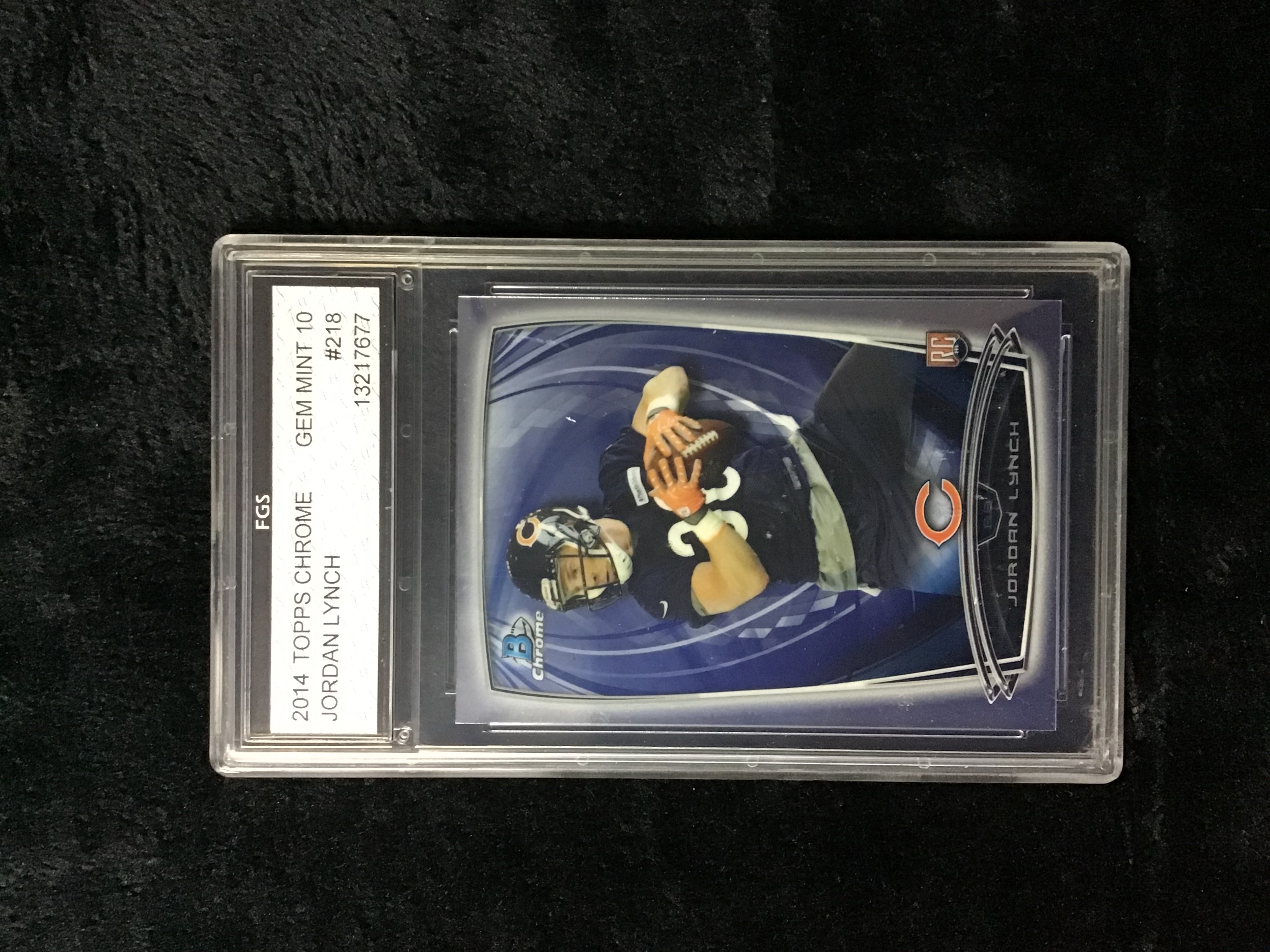 2014 Topps Chrome Jordan Lynch