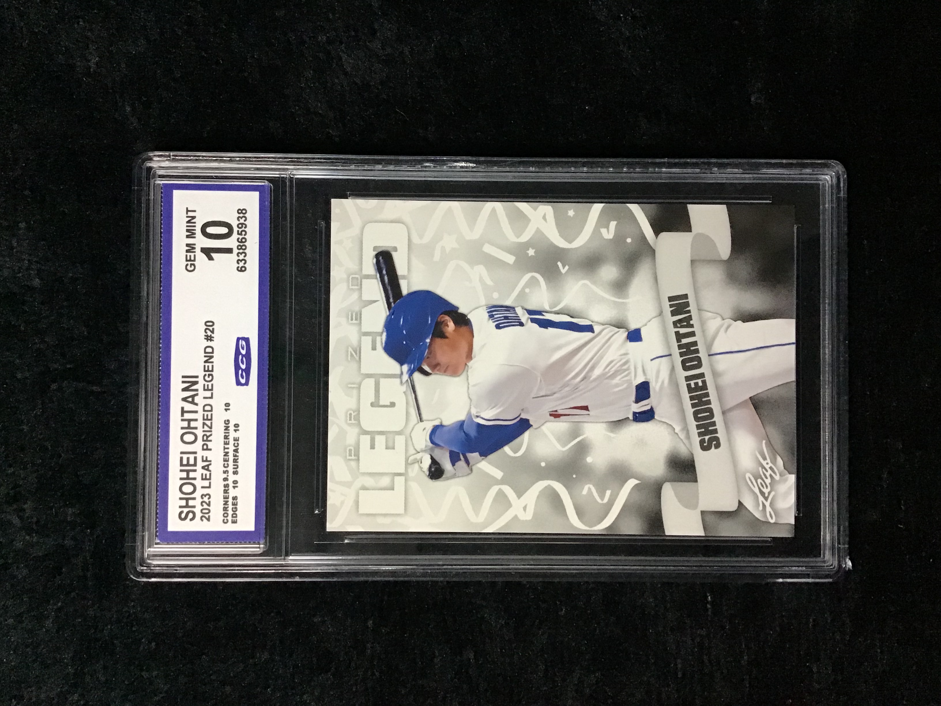 2023 Leaf Prized Legend Shohei Ohtani
