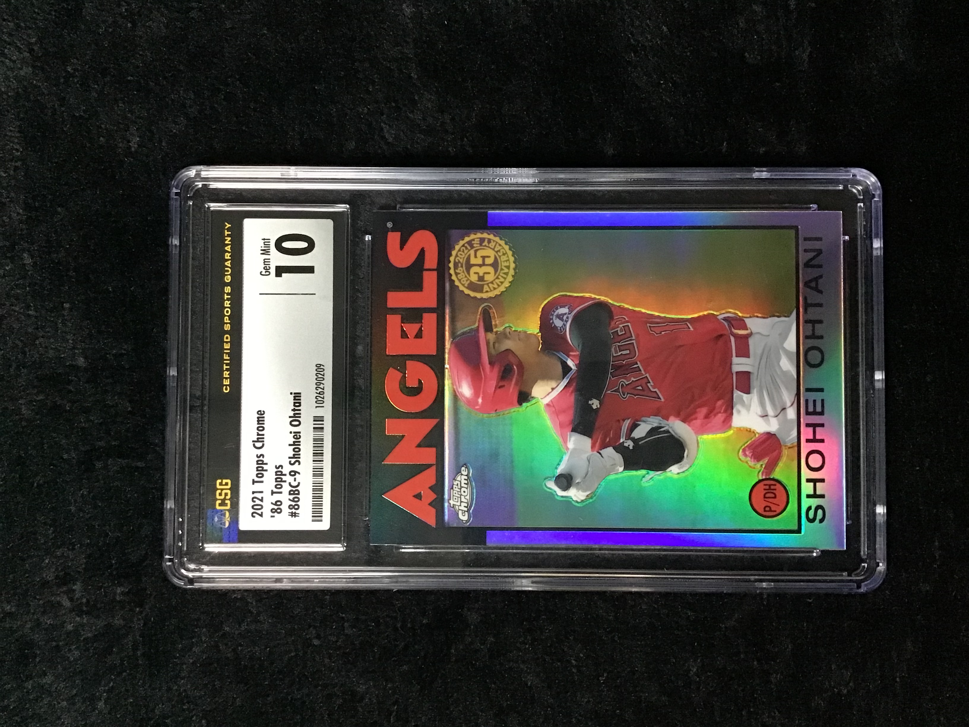 2021 Topps Chrome Shohei Ohtani