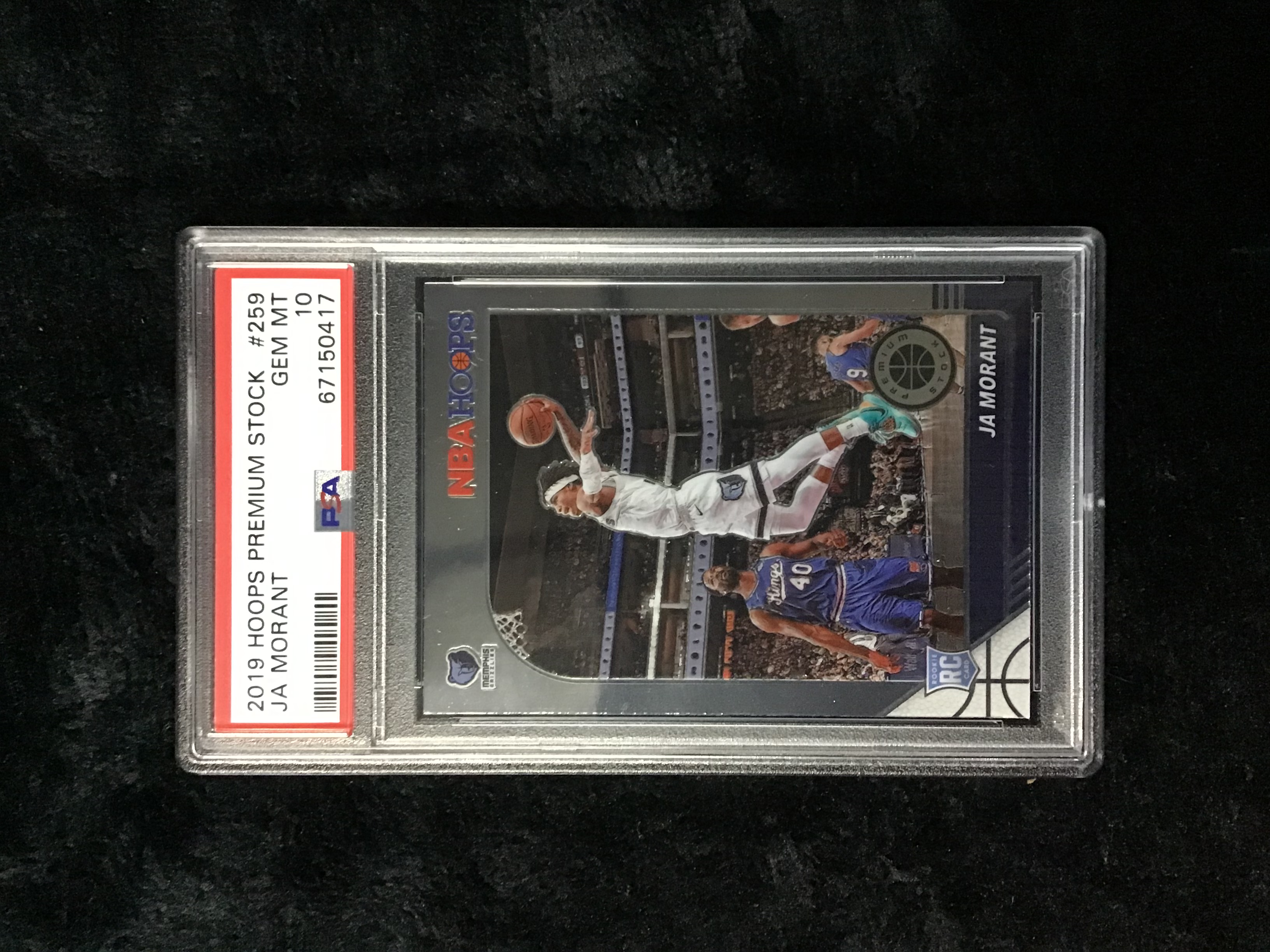2019 Hoops Premium Stock Ja Morant