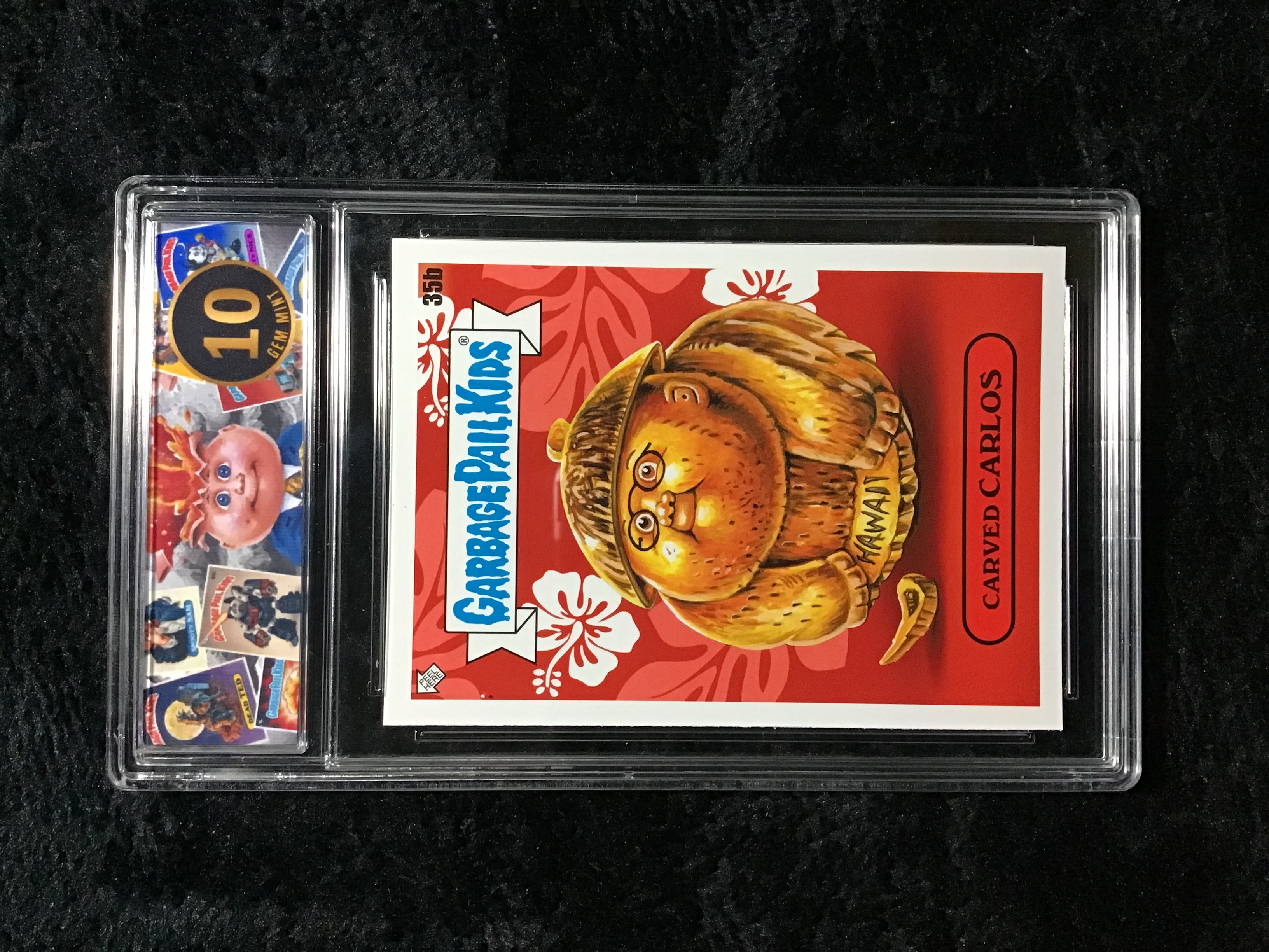 2021 Garbage Pail Kids Carved Carlos