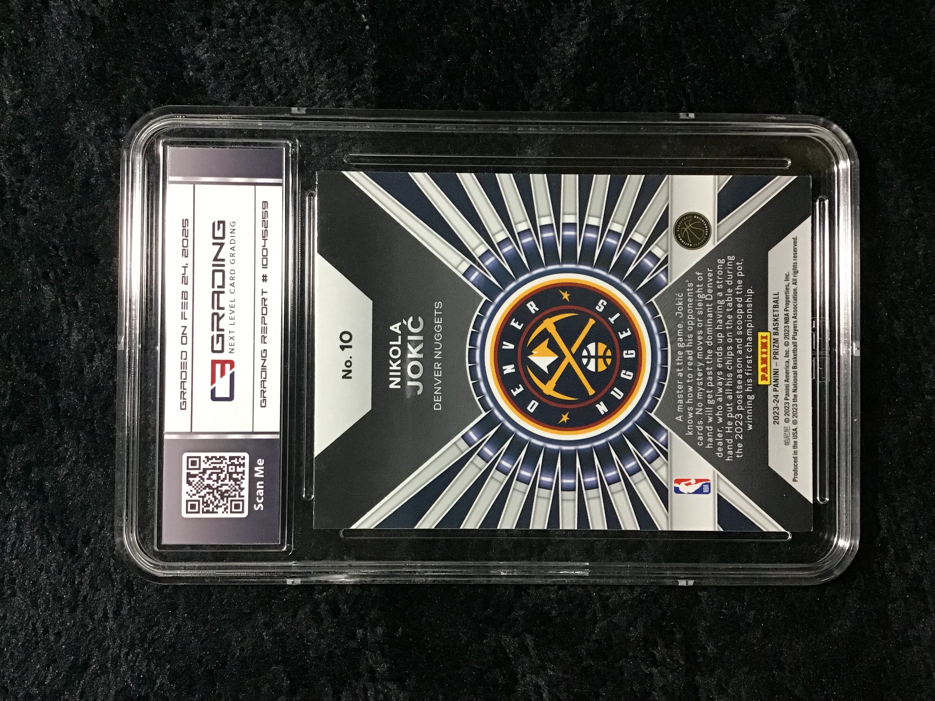 2023-24 Panini Prizm Dominance Nikola Jokic